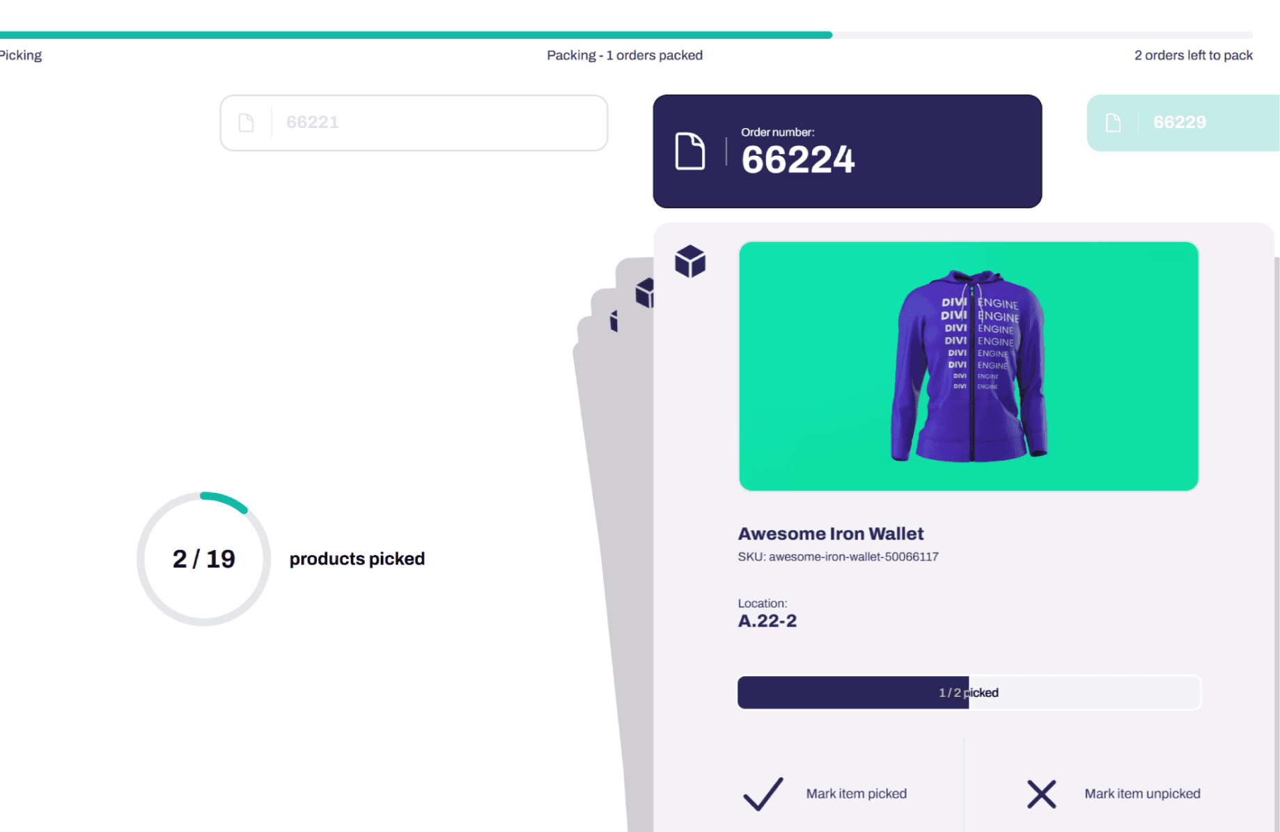 Orderpiqer WMS - Pick & Pack Orderpiqer WMS - Pick & Pack