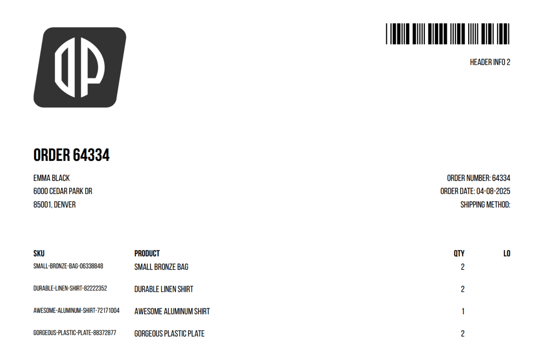 Orderpiqer WMS - Pick lists Orderpiqer WMS - Pick lists